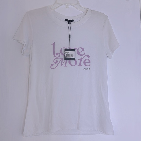 NWT JOE’S Trinity LOVE MORE Graphic T-Shirt, Size XS - Picture 3 of 10